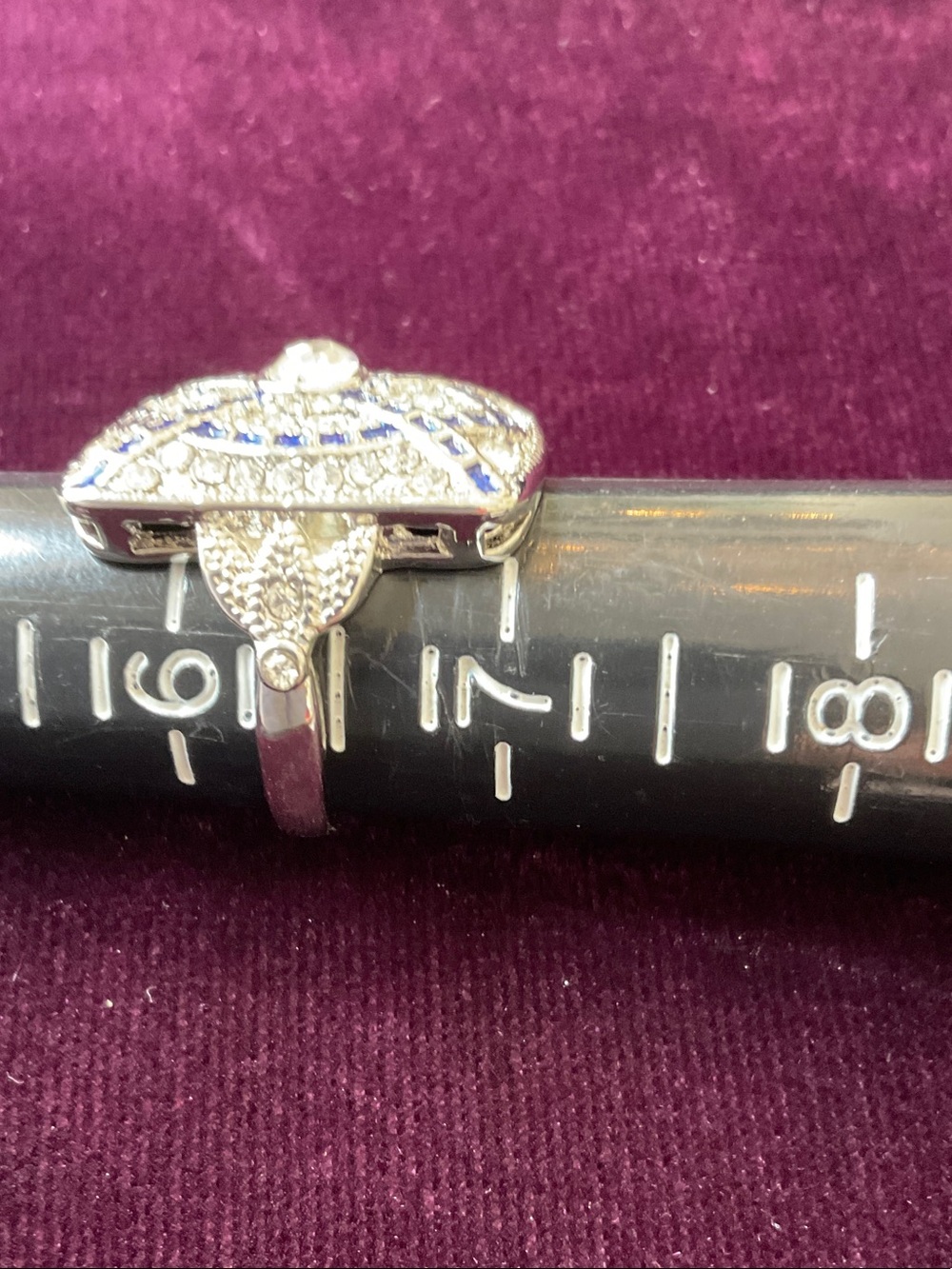 Avon Calling, Beautiful Silver-tone Ring, Size 6.5 - Picture 10 of 10